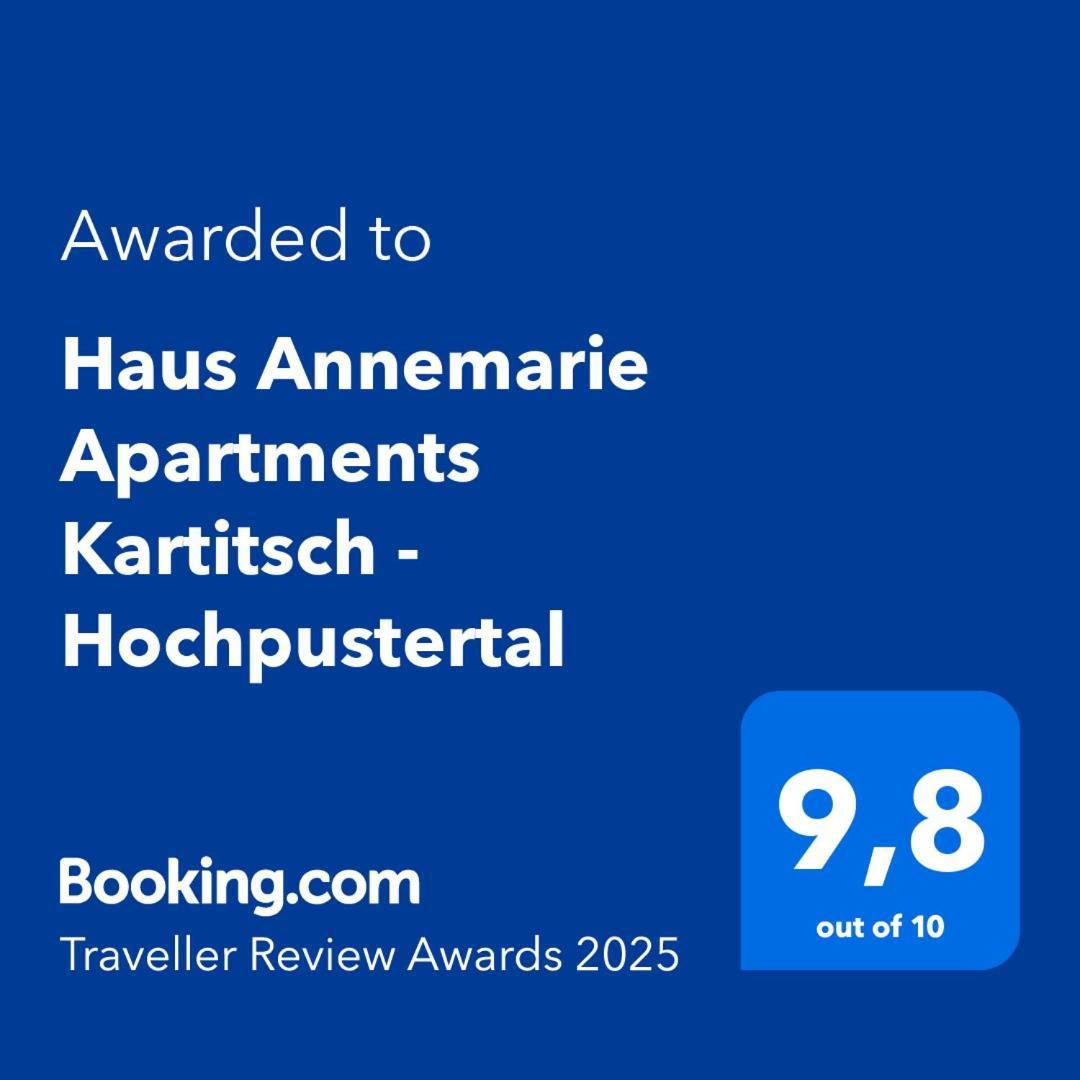 Haus Annemarie Apartments Kartitsch - Hochpustertal ภายนอก รูปภาพ